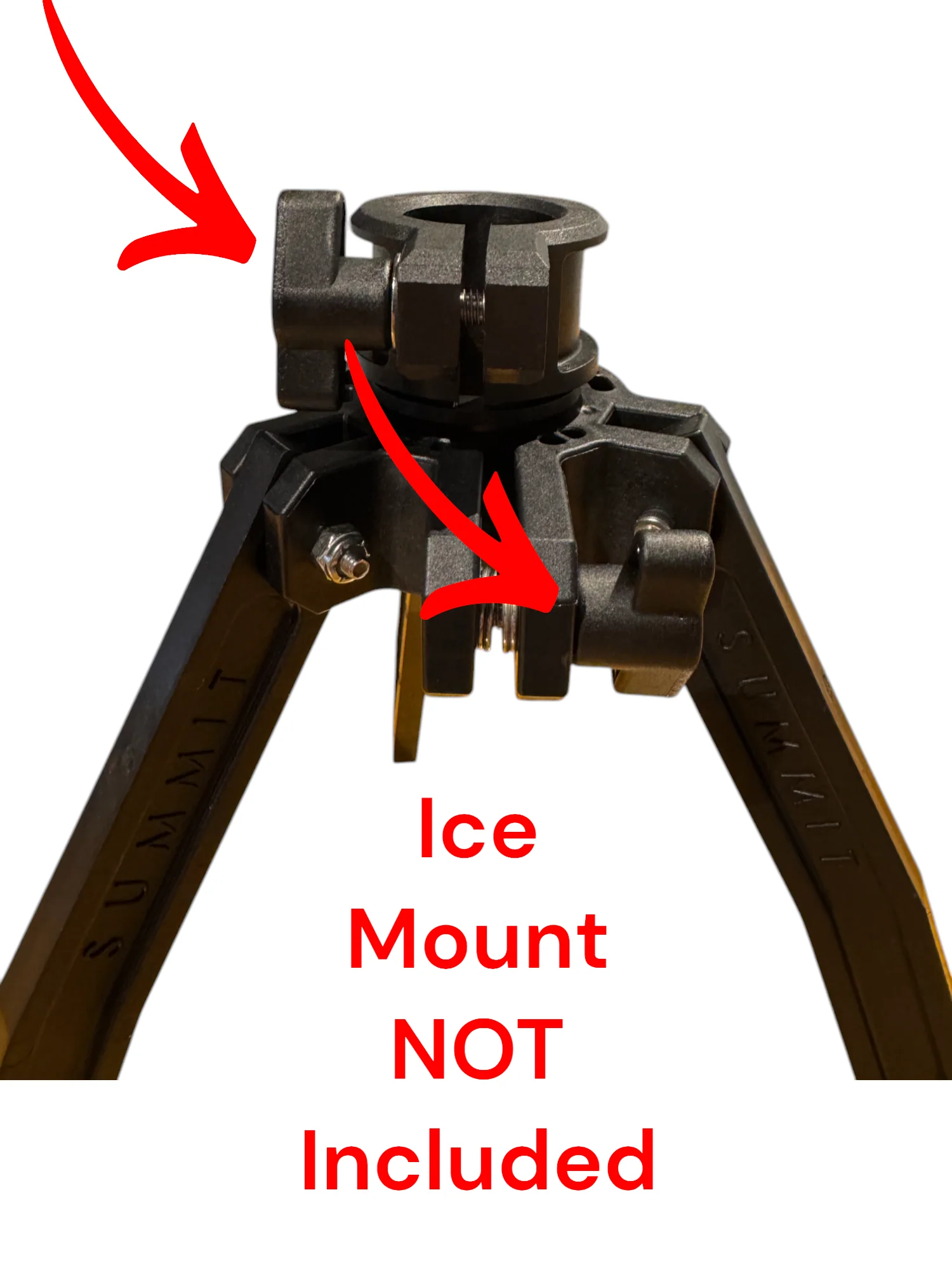 Bolt and Wing Nut for Ice Mount or Handle - Image 3