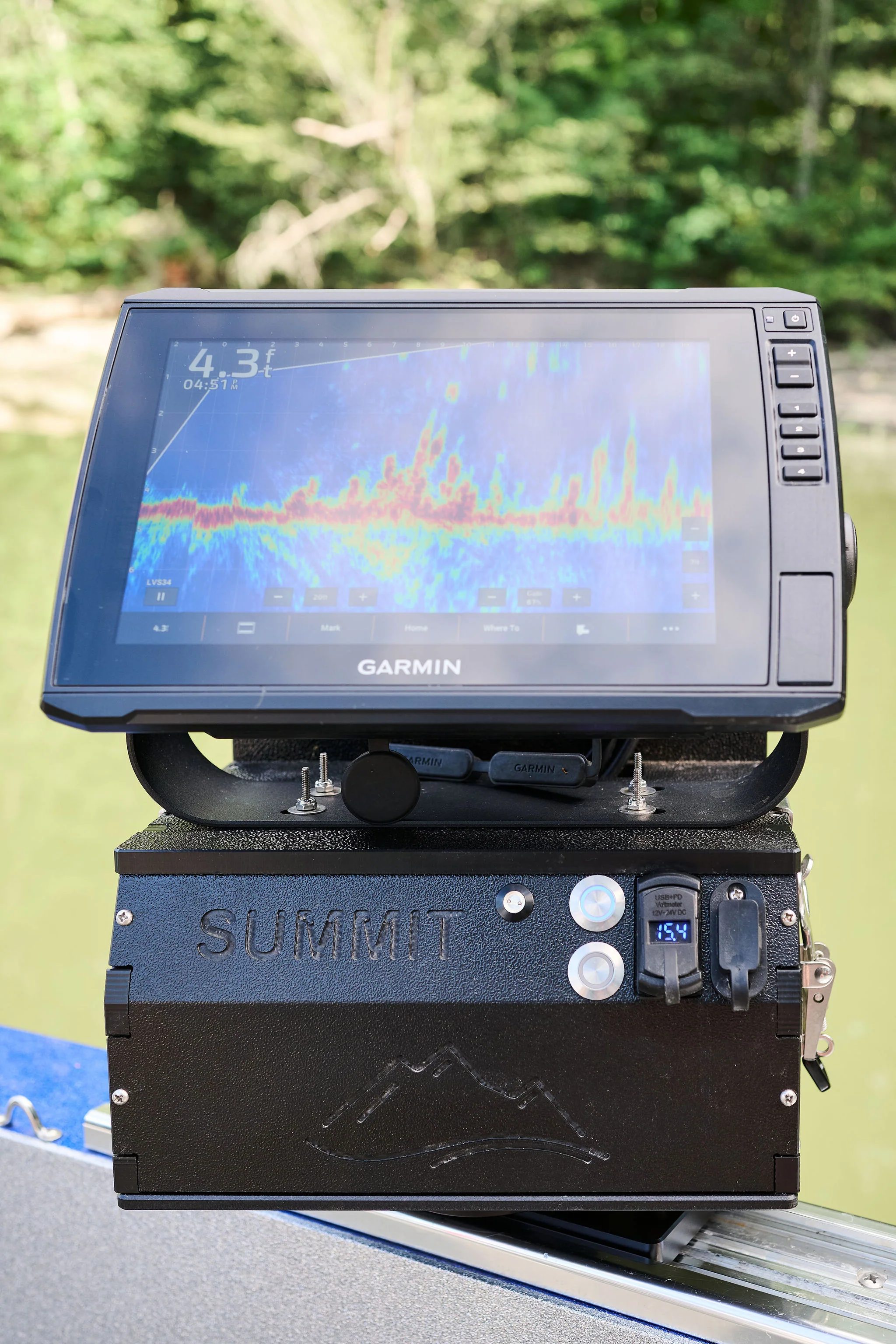 Summit Heavy Duty Shuttle For Garmin, Lowrance, and Humminbird - Image 4